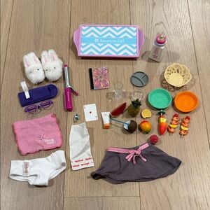 American Girl Doll & Bitty Baby Assortment of Accessories